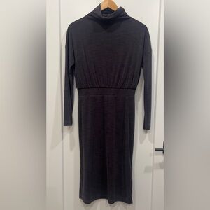 Rachel Zoe Charcoal Long Sleeve Dress